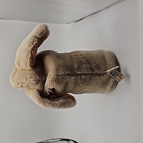 Vintage Ganz Bros Wrinkles Dog Hand Puppet 10 inches Cream - Picture 4 of 9